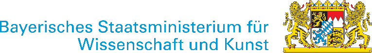 Förderung durch Bayerisches Staatsministerium für Wissenschaft und Kunst Förderung durch Bayerisches Staatsministerium für Wissenschaft und Kunst